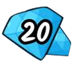 20 diamonds